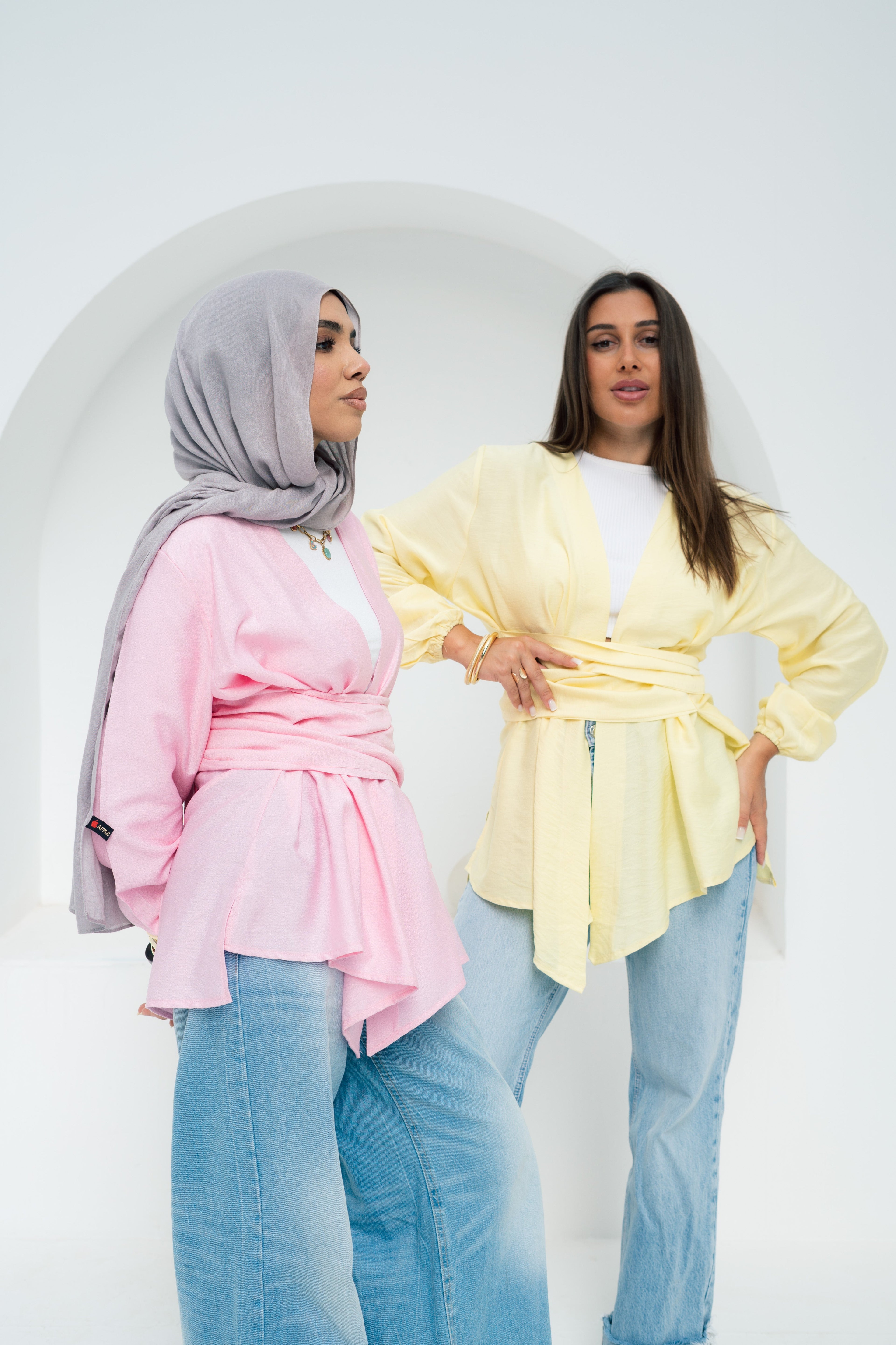Aura Wrap Blouses