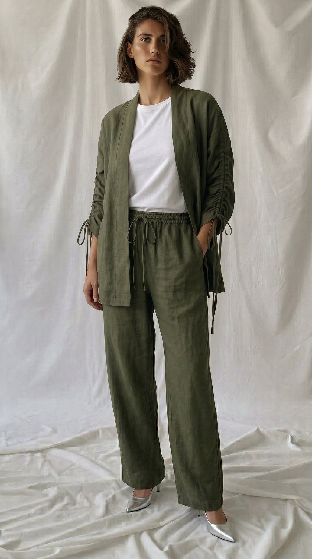 Sage Linen Set