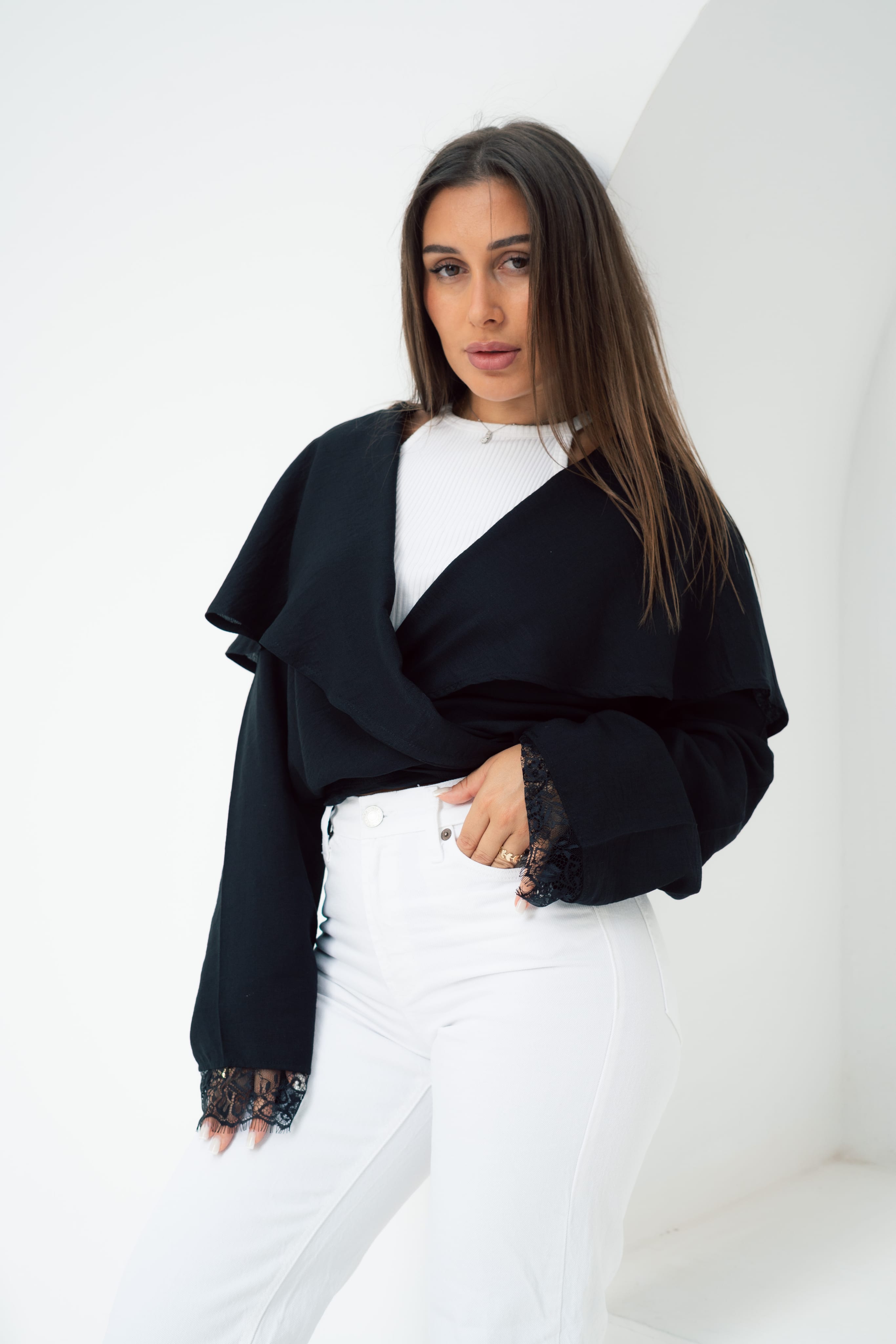 Butterfly Blouse - Black