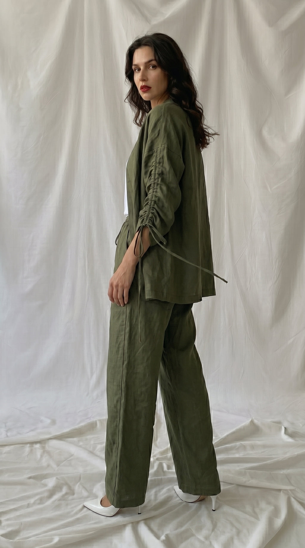 Sage Linen Set