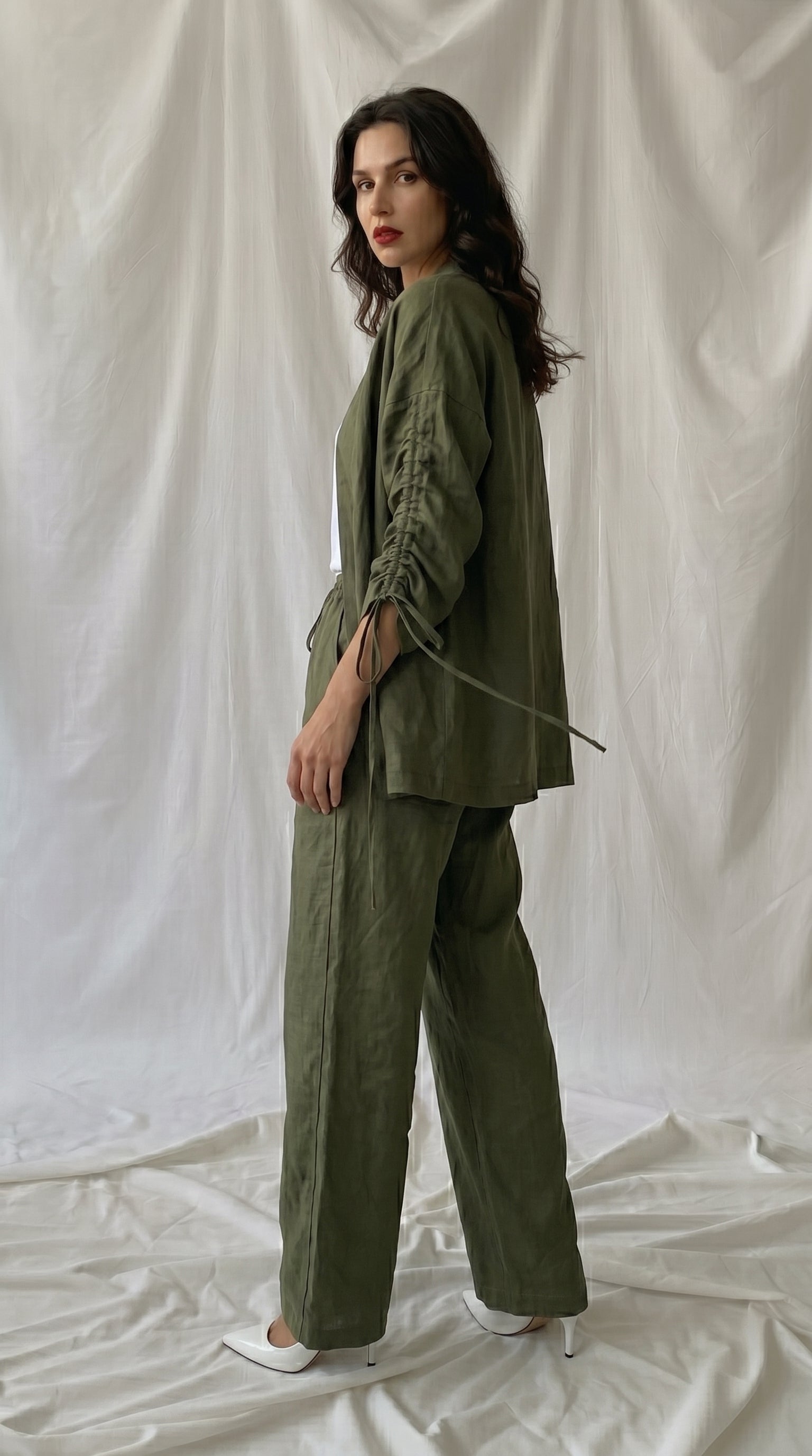 Sage Linen Set