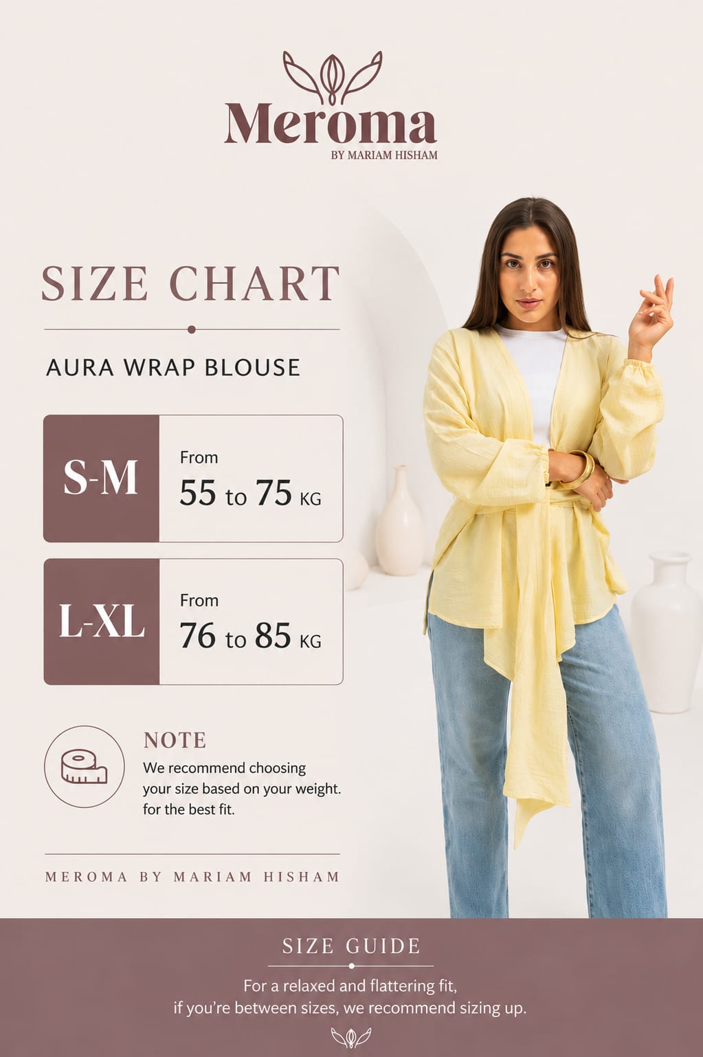 Aura Wrap Blouse - Navy Blue