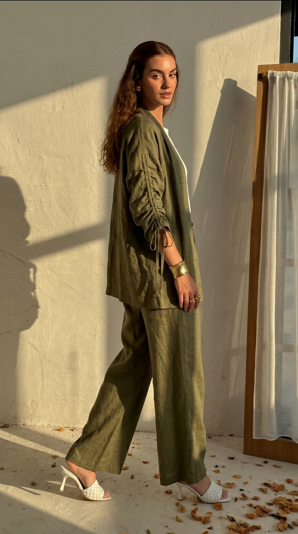 Sage Linen Set