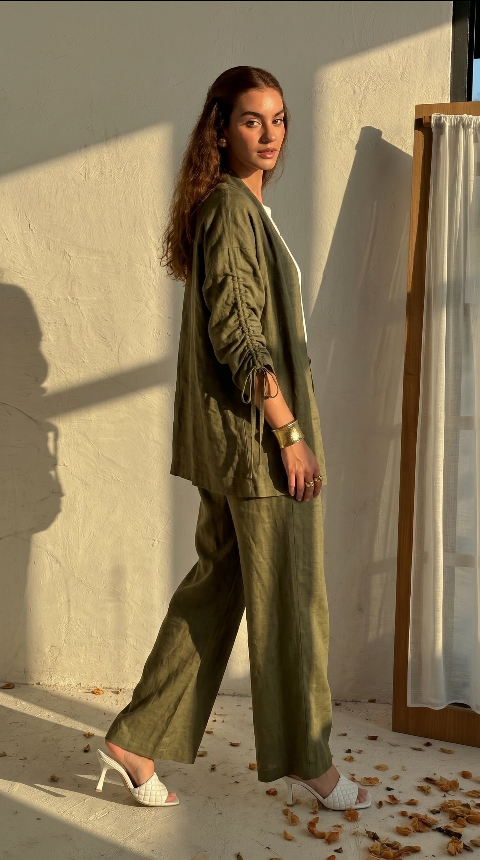 Sage Linen Set