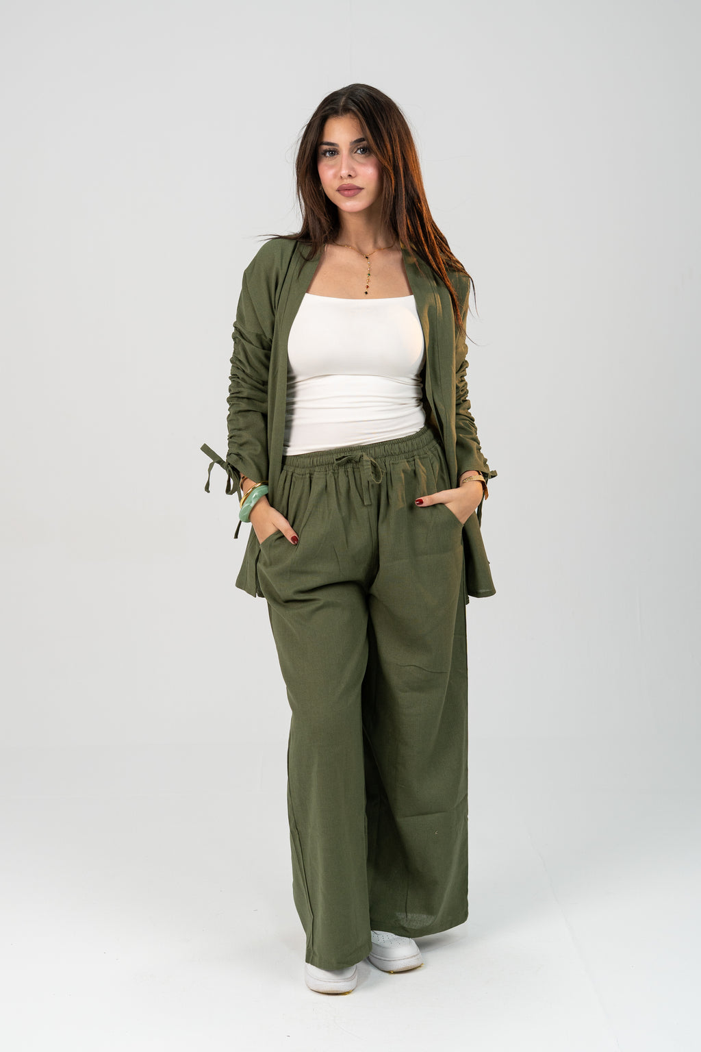 Sage Linen Set