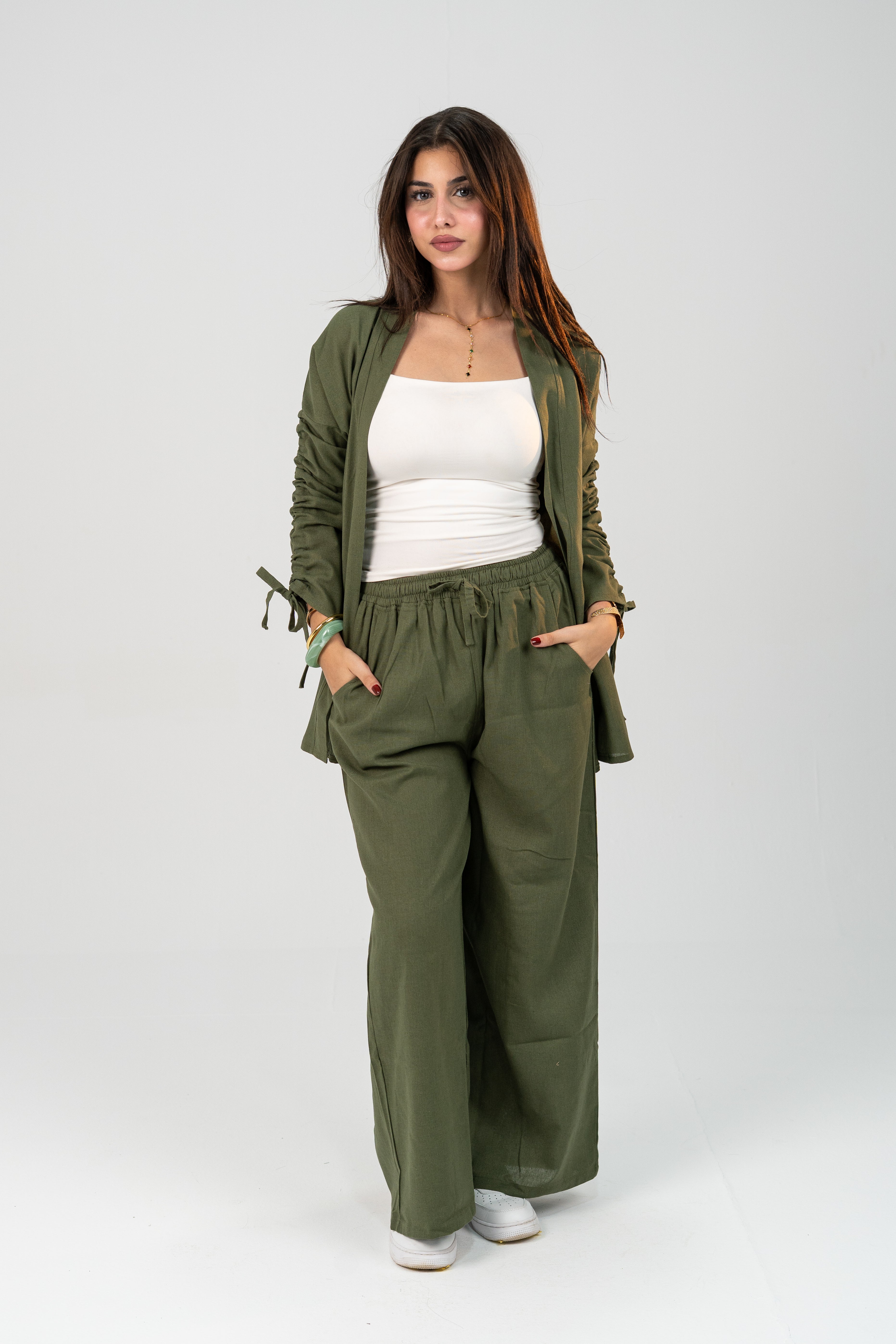 Sage Linen Set